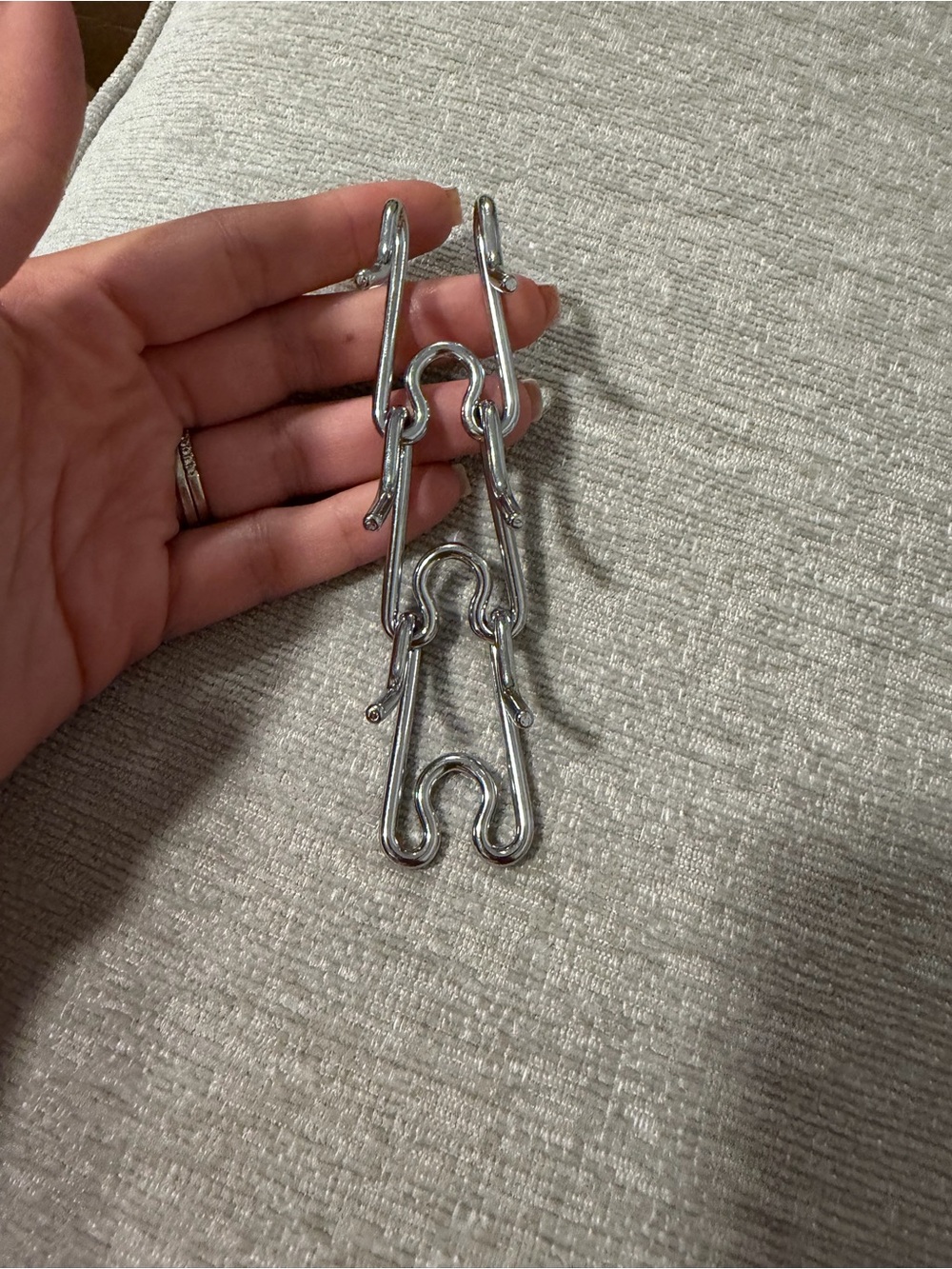 Dog training prong collar
